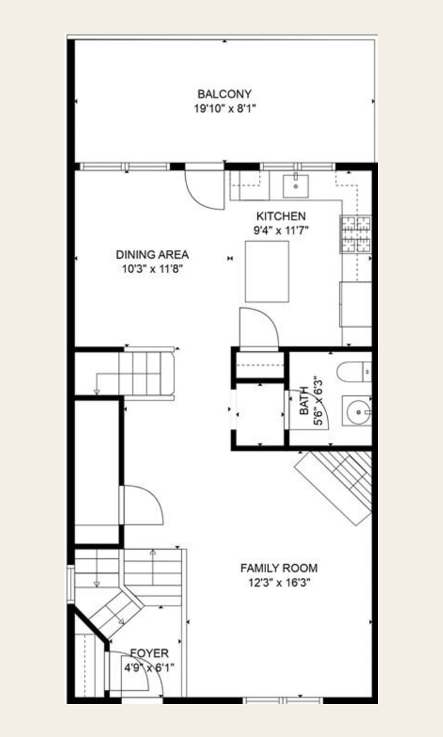 Main floor Design A